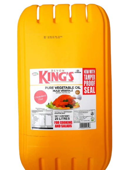Kings Vegetable Oil - 25 litres